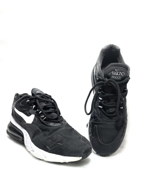 Nike Air Max 270 React Black White - Image 6