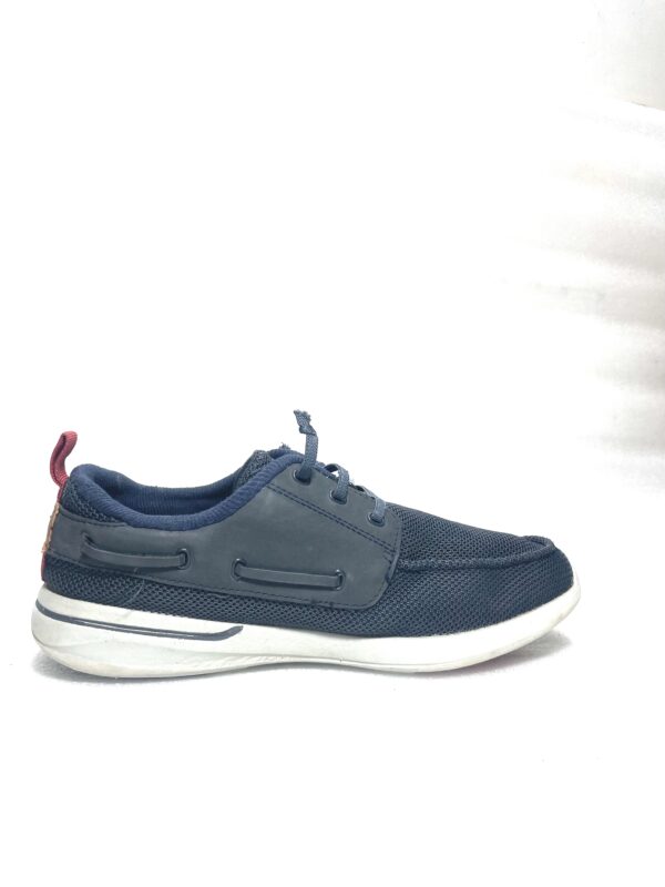 Skechers Relaxed Fit Mens Elent Berick Mens Boat Shoe Navy Blue
