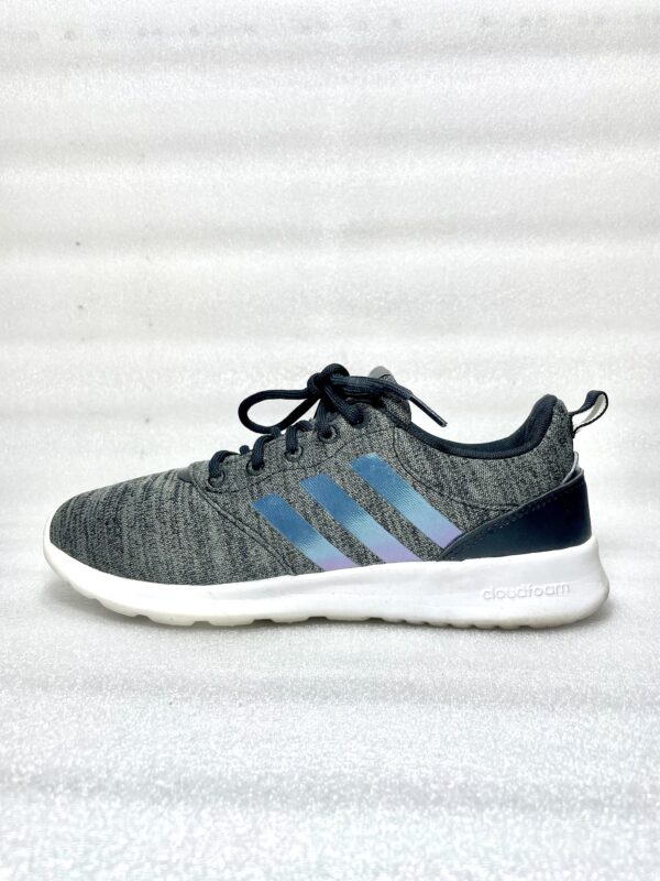 Adidas Cloudfoam Super Gray/Black EUC - Image 2
